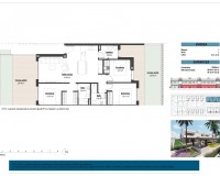 Nieuw constructie - Ground Floor Bungalow - Los Alcázares - Serena Golf