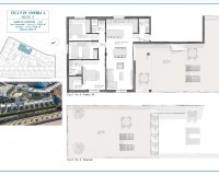 Nieuw constructie - Penthouse - Águilas - Playa del Hornillo