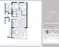 Nieuw constructie - Penthouse - Arenal d´en Castell - pueblo