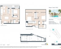 Nieuw constructie - Penthouse - Javea - Pueblo