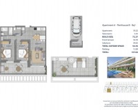 Nieuw constructie - Penthouse - Los Alcázares - Los Narejos