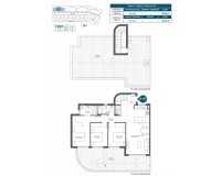 Nieuw constructie - Penthouse - Los Alcázares - Serena Golf
