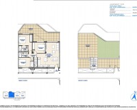 Nieuw constructie - Penthouse - Los Alcázares - Serena Golf