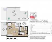 Nieuw constructie - Penthouse - Torrevieja - Centro