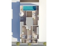Nieuw constructie - Penthouse - Torrevieja - Centro