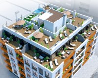 Nieuw constructie - Penthouse - Torrevieja - Parque de las Naciones