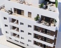 Nieuw constructie - Penthouse - Torrevieja - pueblo