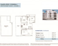 Nieuw constructie - Penthouse - Torrevieja - pueblo