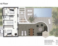 Nieuw constructie - Semidetached - Almoradi - Las Heredades
