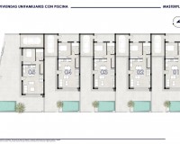 Nieuw constructie - Semidetached - San Pedro del Pinatar - Polideportivo