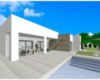 Nieuw constructie - Villa - Aspe - Poligono 19