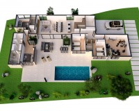 Nieuw constructie - Villa - BAOS Y MENDIGO - Altaona Golf And Country Village