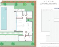 Nieuw constructie - Villa - Los Alcázares - Serena Golf