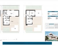 Nieuw constructie - Villa - Los Alcázares - Serena Golf