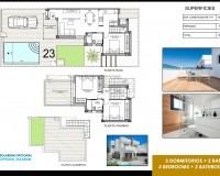 Nieuw constructie - Villa - Orihuela - Vistabella Golf