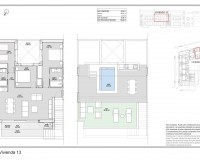 Nieuw constructie - Villa - Pilar de la Horadada - pueblo
