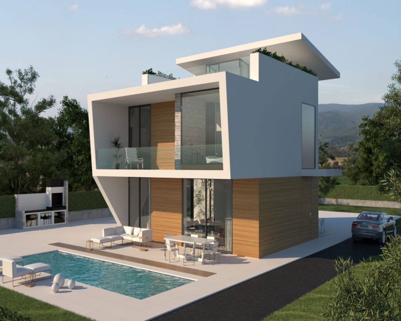 Nieuw constructie - Villa - Playa Honda