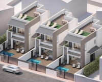 Nieuw constructie - Villa - San Pedro del Pinatar - Pueblo