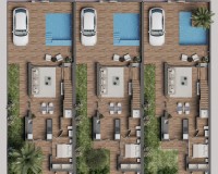 Nieuw constructie - Villa - San Pedro del Pinatar - Pueblo