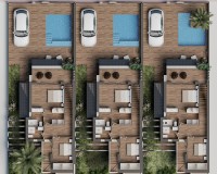 Nieuw constructie - Villa - San Pedro del Pinatar - Pueblo