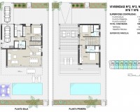 Nieuw constructie - Villa - Torre Pacheco - Roldán