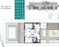 Nueva construcción - Adosado - Sucina - Peraleja Golf