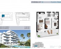Nueva construcción - Apartamento - Pilar de la Horadada - Mil Palmeras