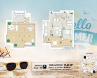 Nueva construcción - Ático - La Manga del Mar Menor - La Manga