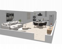 Nueva construcción - Chalet - Hondon de las Nieves - La Canalosa