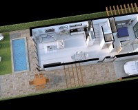 Nueva construcción - Chalet - Los Alcázares - Torre del Rame