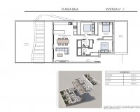 Nueva construcción - Ground Floor Bungalow - Finestrat - Balcón de finestrat