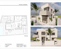Nueva construcción - Ground Floor Bungalow - Pilar de la Horadada - pueblo