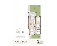 Nueva construcción - Ground Floor Bungalow - San Miguel de Salinas - La Cañada