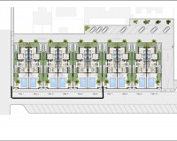 Nueva construcción - Semidetached - Los Nietos - Los Nietos playa
