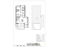 Nueva construcción - Top Floor Bungalow - Algorfa - La finca golf