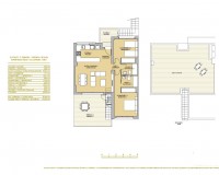 Nueva construcción - Top Floor Bungalow - Orihuela - Vistabella Golf
