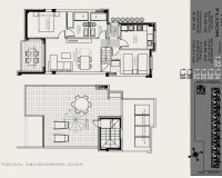 Nueva construcción - Top Floor Bungalow - Torrevieja - Altos del Sol
