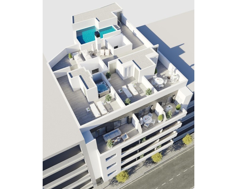 Penthouse - Nieuw constructie - Torrevieja - Centro