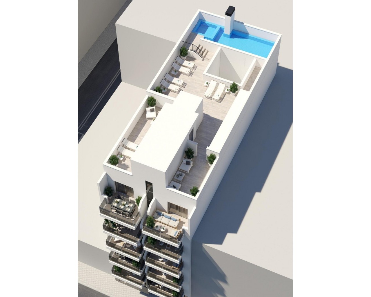 Penthouse - Nieuw constructie - Torrevieja - Playa del cura