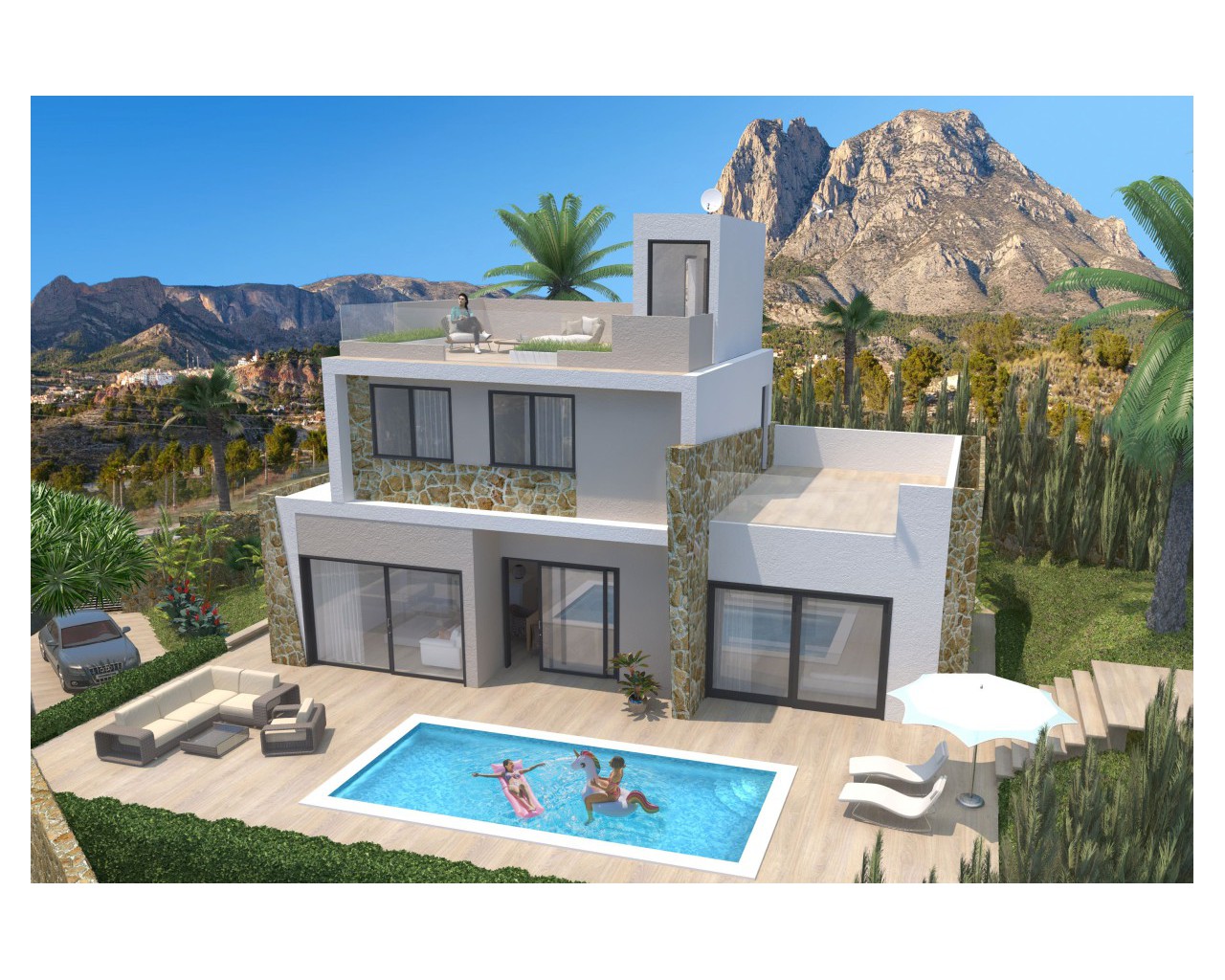 Villa - New Build - Finestrat - Finestrat