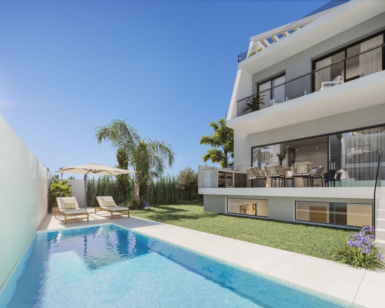 Villa - Nieuw constructie - Estepona - Los Flamingos