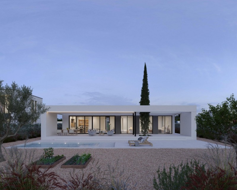 Villa - Nieuw constructie - Fuente Alamo - Hacienda del Alamo