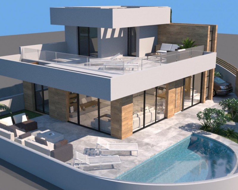 Villa - Nieuw constructie - Rojales - JUNTO CAMPO DE GOLF LA MARQUESA