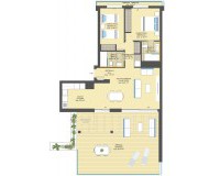 Nieuw constructie - Penthouse - Dehesa Campoamor
