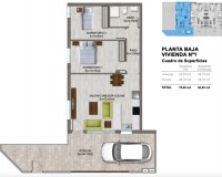 Nieuw constructie - Gelijkvloers appartement - Torre de la horadada