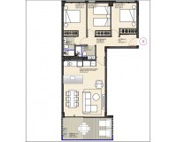 Nueva construcción - Apartamento - Playa Honda