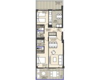 Nieuw constructie - Penthouse - Playa Honda