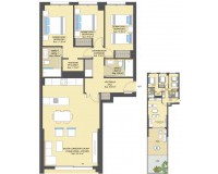 Nieuw constructie - Gelijkvloers appartement - Dehesa Campoamor