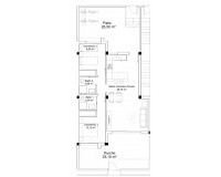New Build - Ground floor apartment - San Miquel de Salinas