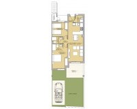 New Build - Ground floor apartment - Vistabella
